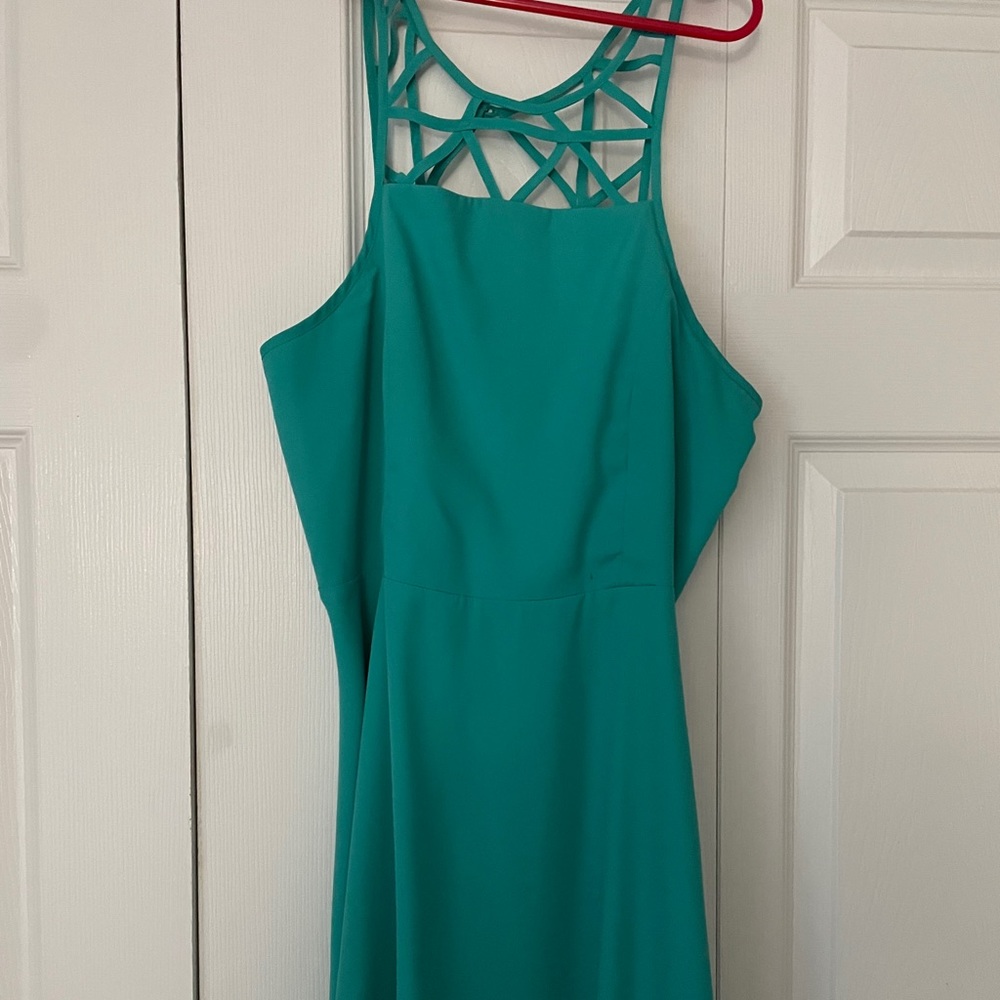 Teal American Eagle Dress